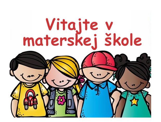 Vítame Vás v materskej škole